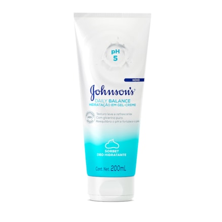 Sorbet Deo Hidratante Gel Care Jonhson Glicerina Pura 200ml