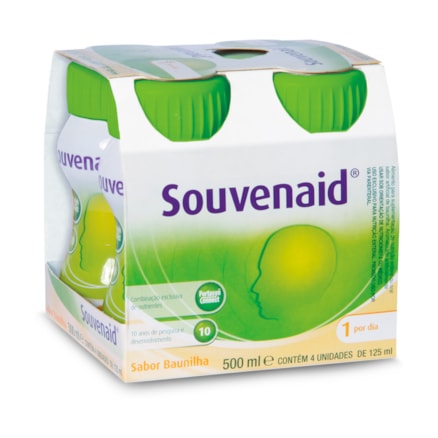 Souvenaid Danone Sabor Baunilha Com 4 Und 125ml