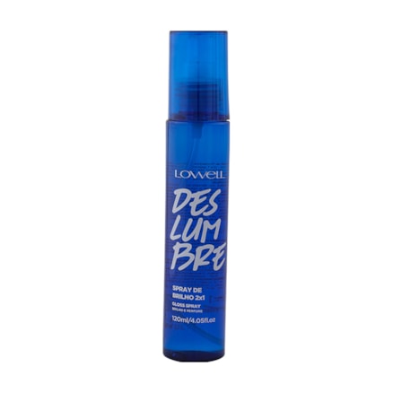 Spray De Brilho Lowell Deslumbre Finalizador 2x1 120ml