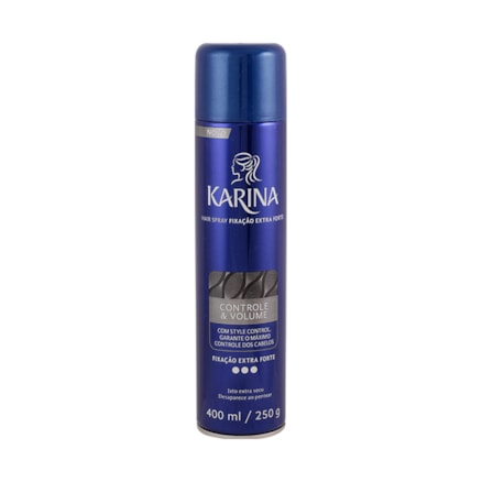 Spray Fixador Karina Fixação Extra Forte Style Control 400ml