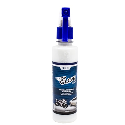 Spray Limpeza, Polimento e Proteção QNQ Top Glow Auto 250ml