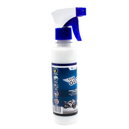 Spray Limpeza, Polimento e Proteção QNQ Top Glow Auto 250ml