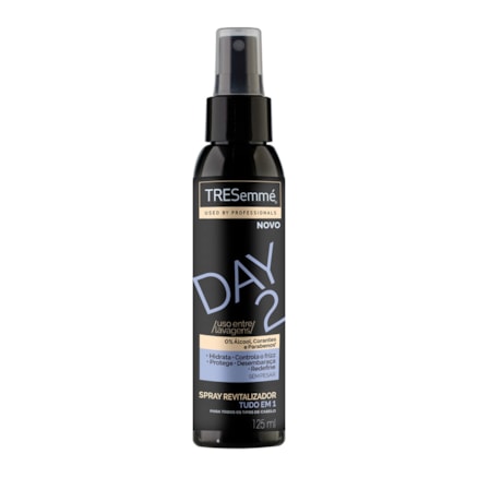 Spray Revitalizador Tresemmé Controle Frizz 0% Álcool 125ml