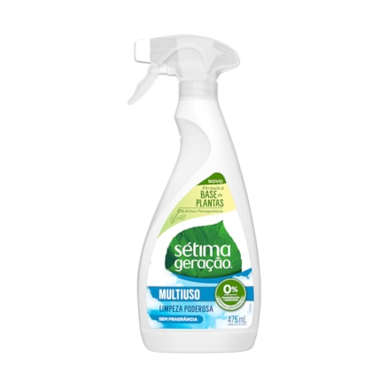 Spray Sétima Geração Multiuso Limpeza Poderosa 475ml