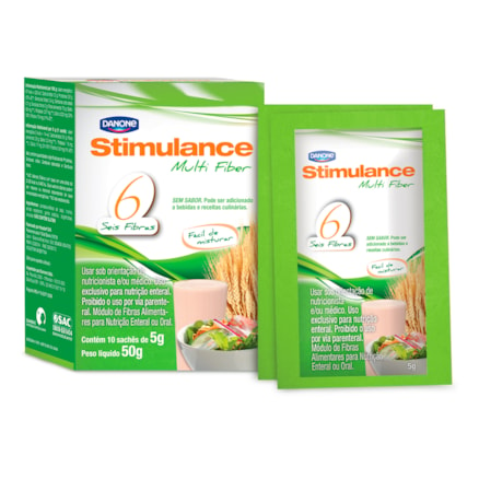 Stimulance Danone Multi Fiber 6 Fibras 14 Und 5g