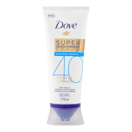 Super Condicionador Dove Fator Nutrição 40 Uso Diário 170ml