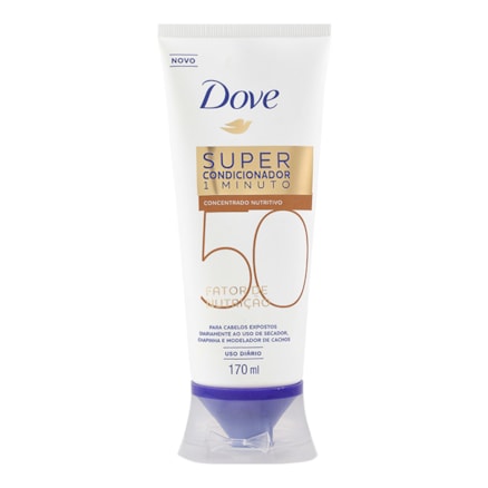 Super Condicionador Dove Fator Nutrição 50 Uso Diário 170ml