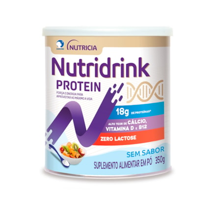 Suplemento Alimentar Nutridrink Pó Protein Sem sabor 350g