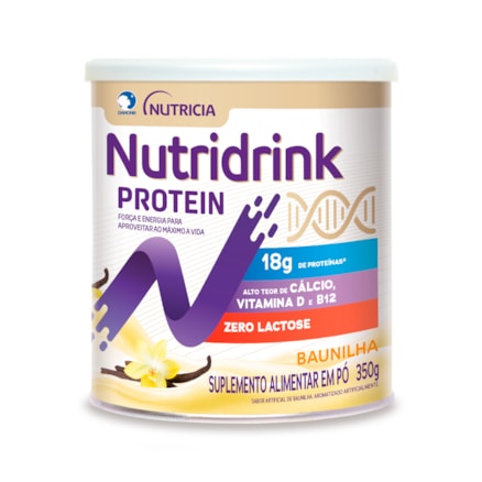 Suplemento Alimentar Nutridrink Protein Pó Baunilha 350g