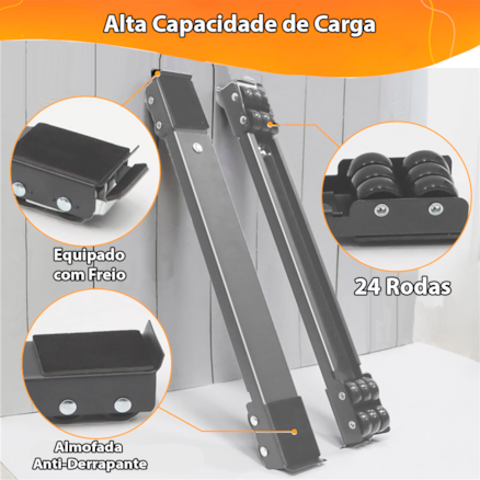 Suporte Com Rodinhas Para Lava-louças Geladeira Fogão de Aço Base Carrinho