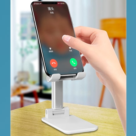 Suporte de Mesa Tripé para Celular Ajustável Smartphone Portátil Selfie Tablet