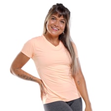 T-shirt Bm9 Feminino 4221007 Laranja Neon