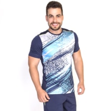 T-shirt Estampada Bm9 Masculina 4211033 Marinho