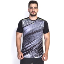 T-shirt Estampada Bm9 Masculina 4211033 Preto