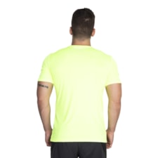 T-shirt Recorte Faixa Bm9 Masculina 4211037 Amarelo Fluor