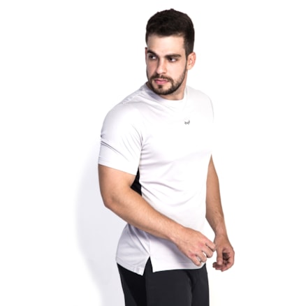 T-shirt Recortes Bm9 Masculina 4211036 Cinza