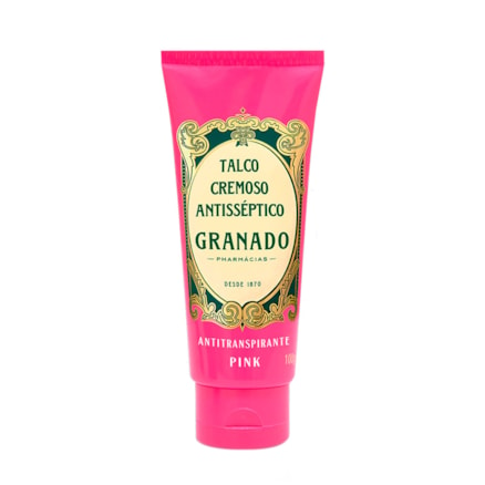 Talco Granado Creme Pink Higienizante Antitranspirante 100g