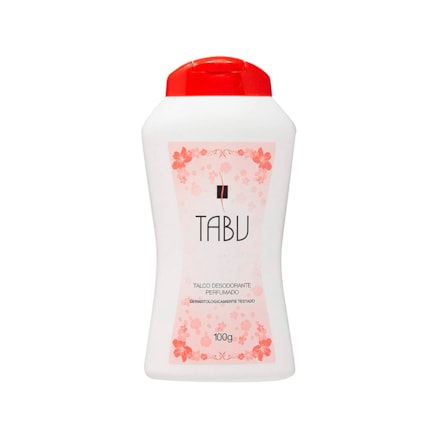 Talco Tabu Desodorante Perfumado 100g