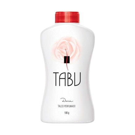 Talco Tabu Romance Sensação Frescor Bem Estar Limpeza 100g