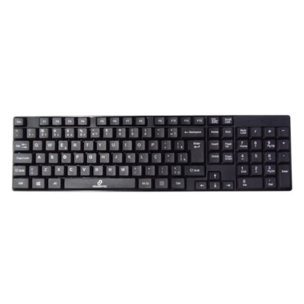 Teclado Slim Compacto Goldentec Abnt2 Gt850 Usb Black Piano