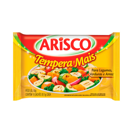 Tempero Arisco Em Pó Legumes 10 Und 50g