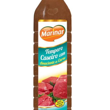 Tempero Caseiro Com Amaciante De Carne Marinar 500ml