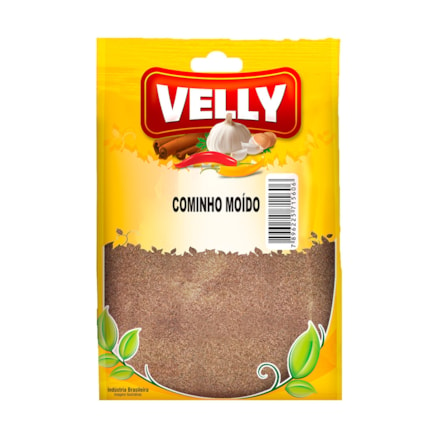 Tempero Cominho Moído Velly Receitas Diversas 20g