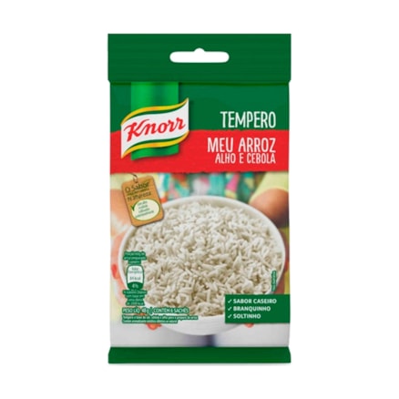 Tempero Em Pó Knorr Meu Arroz Alho E Cebola 12 Und 48g