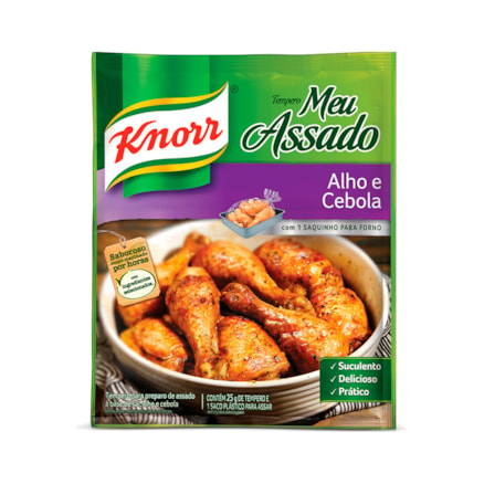 Tempero Em Pó Knorr Meu Assado Alho E Cebola 25g