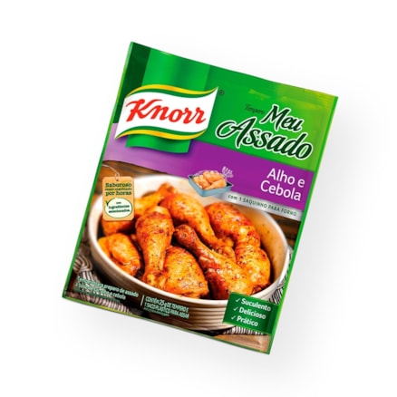 Tempero Em Pó Knorr Meu Assado Alho E Cebola 25g