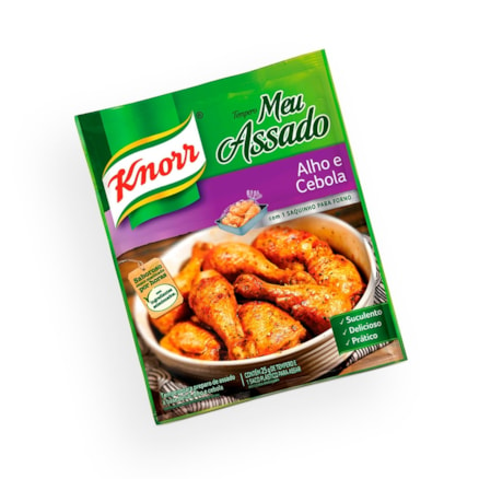 Tempero Em Pó Knorr Meu Assado Alho E Cebola 25g