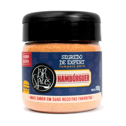 Tempero Hambúrguer Segredo Expert Cozinha Criativa 100g