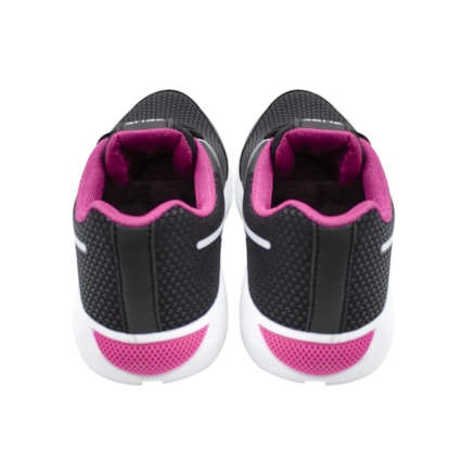 Tênis Feminino Zeus 23ZXA Branco Preto Rosa