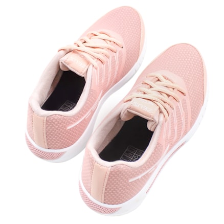 Tênis Feminino Zeus 23ZXA Branco Rosa Rosa