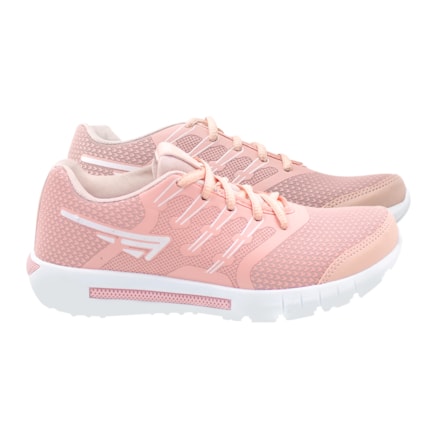 Tênis Feminino Zeus 23ZXA Branco Rosa Rosa