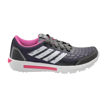 Tênis Feminino Zeus 24ZXA Branco Grafite Pink