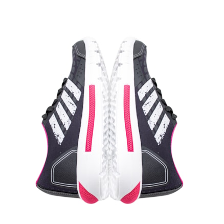 Tênis Feminino Zeus 24ZXA Branco Grafite Pink