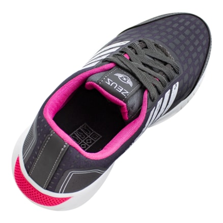 Tênis Feminino Zeus 24ZXA Branco Grafite Pink