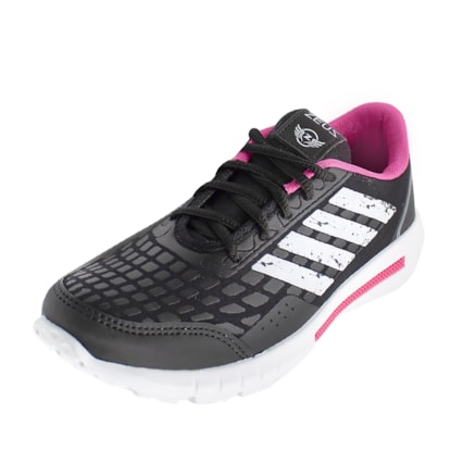 Tênis Feminino Zeus 24ZXA Branco Preto Pink