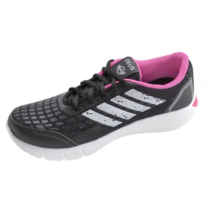 Tênis Feminino Zeus 24ZXA Branco Preto Pink