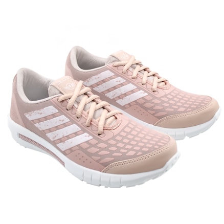 Tênis Feminino Zeus 24ZXA Branco Rosa Rosa