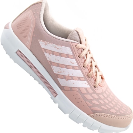 Tênis Feminino Zeus 24ZXA Branco Rosa Rosa