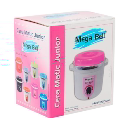 Termocera Megabell Junior Rosa Design Moderno 400g