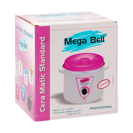 Termocera Megabell Stand Mista (azul Ou Rosa) 700g