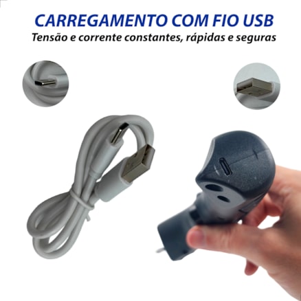 Tesoura Eletrica Tecido Com Fio Usb Costura Papel Lâmina Recarregável Aparador