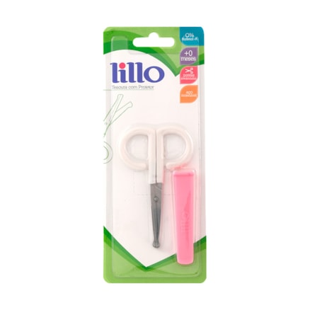 Tesoura Unhas Lillo Baby Protetor 4141 Mista Resistente