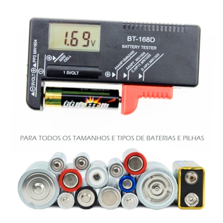 Teste Bateria Bt-168d Inpelany Wcs