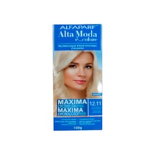 Tinta Alta Moda 12.11 Louro Platina Cinza Intenso 150g