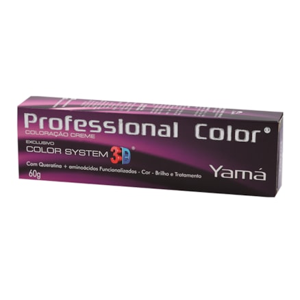 Tinta Cabelo Yamá 3d Profissional 5.0 Castanho Claro 60g