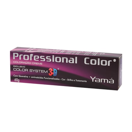 Tinta Yamá 3d Profissional 7.7 Louro Médio Marrom 60g